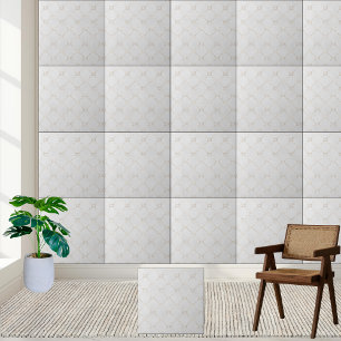 Azulejo Elegante mosaico de mármol blanco mosaico cerámico