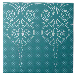 Azulejo Elegante, ornamental, lunares, líneas, espirales