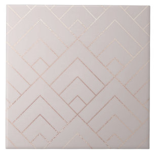 Azulejo Elegante patrón geométrico brillante