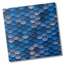 Elegante patrón metálico azul