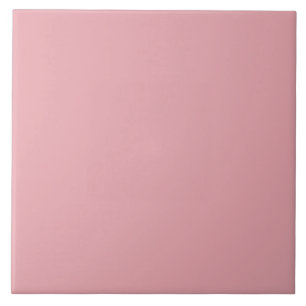 Azulejo Elegante Rubor Pink Ceramic Tile 6 pulgadas Square