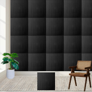 Azulejo Elegante tela de terciopelo negro Tile cerámico
