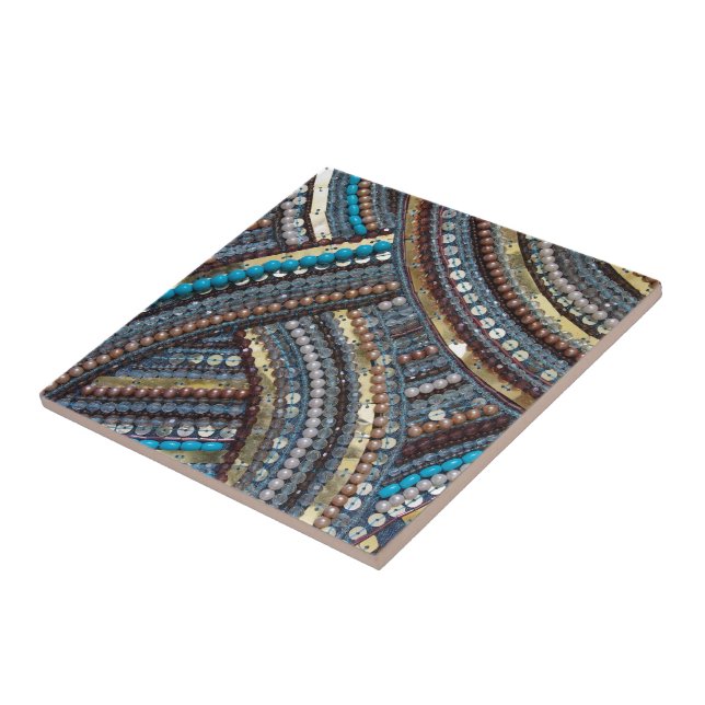 Azulejo Elegante turquesa secuenciado (Lado)