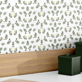 Azulejo Elegante vegetación botánica moderna rústica