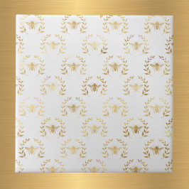 Azulejo Elegante Wreath de Laurel