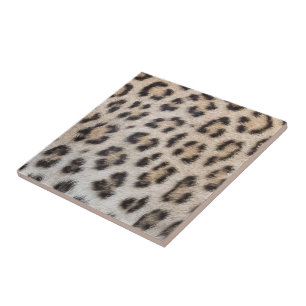 Azulejo Elegante y elegante estampado de animales de piel 