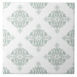 Azulejo Elegante y elegante patrón pastel William Morris