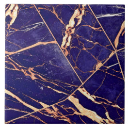 Azulejo Elegante y moderno mármol oscuro oro Rosa morado