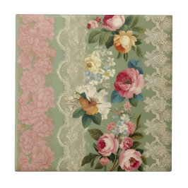 Azulejo Elegantes franjas de época