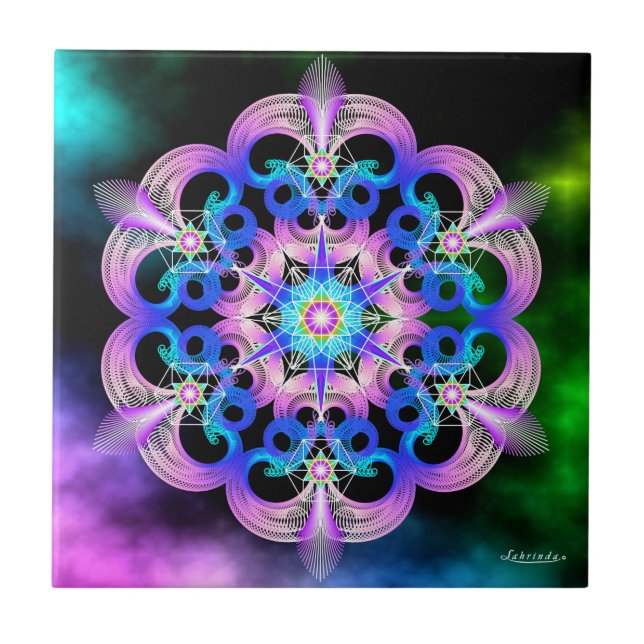 Azulejo Elevar las frecuencias (Frente)