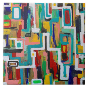 Azulejo Elija su ruta 6 x 6 mosaico cerámico