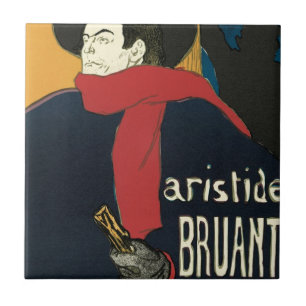 Azulejo Embajadores, Aristide Bruant por Toulouse Lautrec