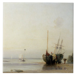Azulejo Embarcadero de Calais, c.1823-24 (aceite en el