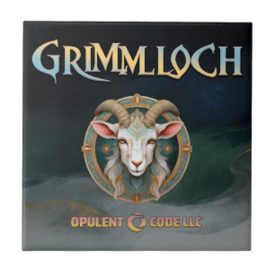 Azulejo Emblema de Cabra de Grimmloch Juego de Rollo de Fa