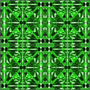 Azulejo Emerald Gemstone