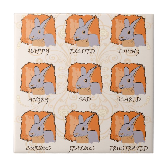 AZULEJO EMOCIONES - LILA (Frente)