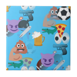 Azulejo emoji de niños