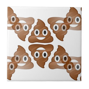 Azulejo emojis de poop