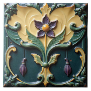 Azulejo Emperatriz floral