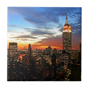 Azulejo Empire State Building Nueva York