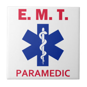 Azulejo EMT Paramédico