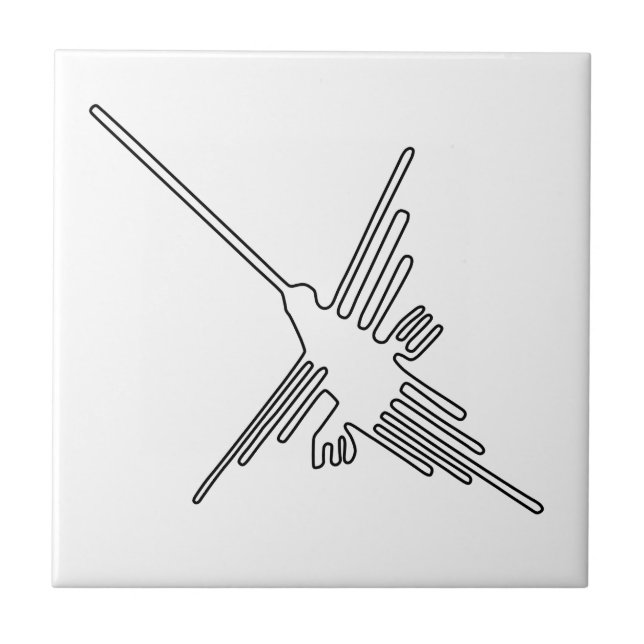 Azulejo En antiguo del misterio del símbolo del geoglyph (Frente)