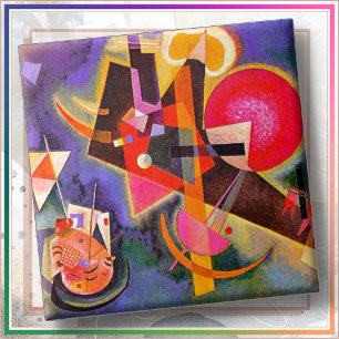 AZULEJO - "En azul" - Wassily Kandinsky