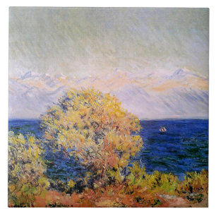 Azulejo En Cap d'Antibes, viento Mistral,