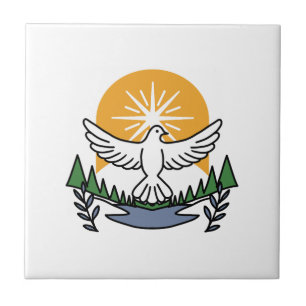 Azulejo En el espíritu de Dios que levantamos - Fe y liber