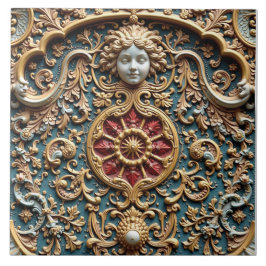 Azulejo En la Casa del Sueño Radiante