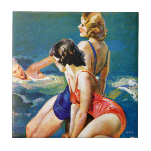 Azulejo En la piscina