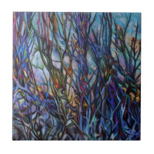 Azulejo En las malezas de nuevo