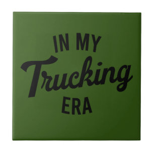 Azulejo En Mi Era de Camionero Divertido Camionero