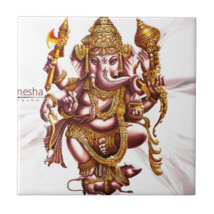 Azulejo Encanto de buena suerte de señor Ganesh