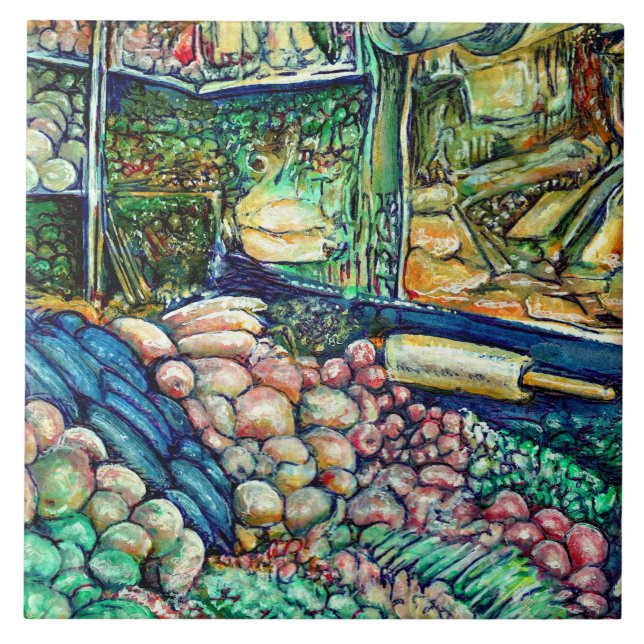 Azulejo Encélado (Frente)