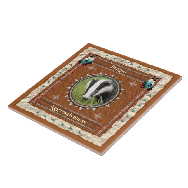 Azulejo Energía de Agresividad de Tejón (Lado)
