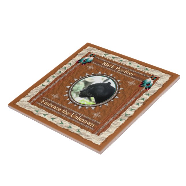 Azulejo Energía de Pantera Negra: Abraza lo Desconocido (Lado)