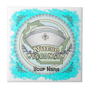 Azulejo Enfermera de Wisconsin