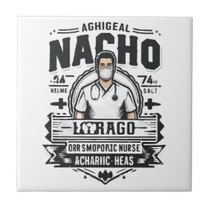 Azulejo Enfermera Ortopédica Promedio de Nacho