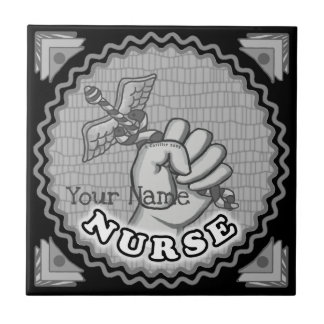 Azulejo Enfermero de la mano de Caduceus