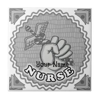 Azulejo Enfermero de la mano de Caduceus