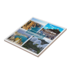 Azulejo ENG028 CORNWALL, Inglaterra, Europa,