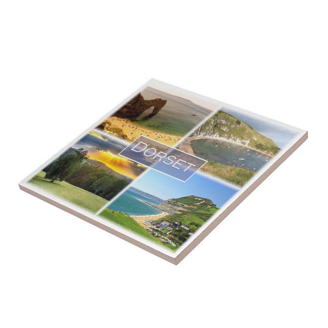 Azulejo ENG037 DORSET, Inglaterra, Europa, (Lado)