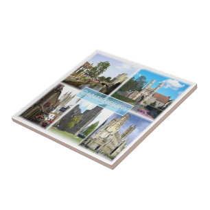 Azulejo ENG050 CANTERBURY, Europa, Inglaterra,