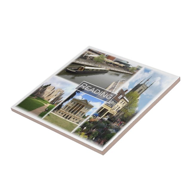 Azulejo ENG052 LECTURA, Europa, Inglaterra, (Lado)