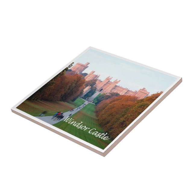 Azulejo ENG062 WINDSOR CASTLE, Inglaterra, (Lado)