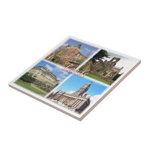 Azulejo ENG070 LEEDS, Yorkshire, Inglaterra, Europa,