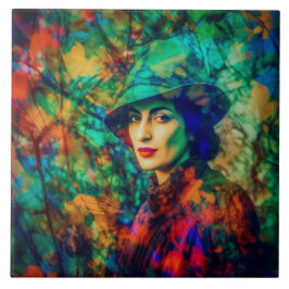 Azulejo Enigma en otoño