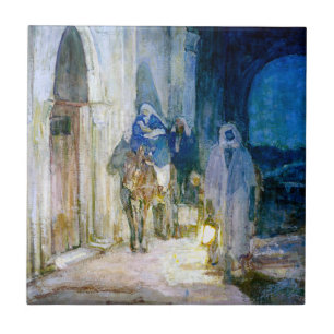 Azulejo Enrique Ossawa Tanner vuela a Egipto