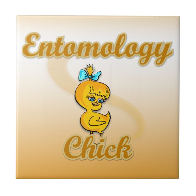 Azulejo Entomology Chick (Frente)